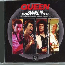 QUEEN – Ultimate Montreal 1978 ( 2 CD SET ) ( Wardour ) ( The Forum, Montreal, Quebec, Canada, December 1st, 1978 ) front cover